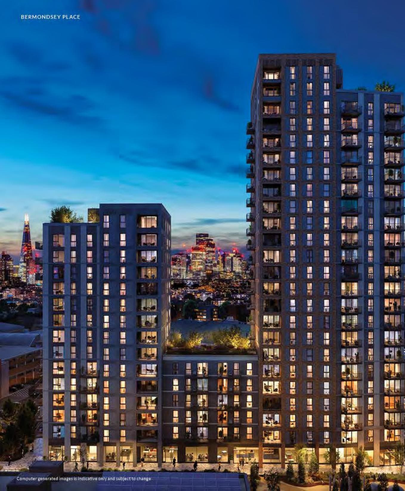 Bermondsey Place, Bermondsey, SE1 · Berkeley Group projesi