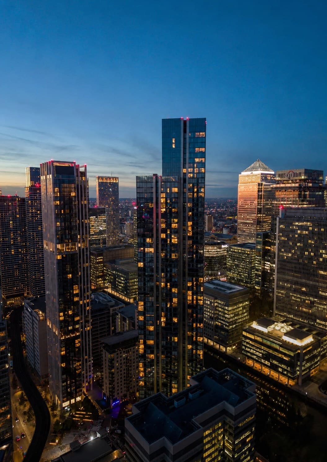 South Quay Plaza, Canary Wharf, E14 · Berkeley Group projesi